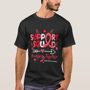 T-shirt Groovy Support Squad Ruban Rouge Sensibilisation a