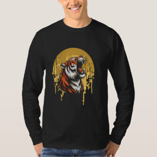 T-shirt Gros chat animal animal sauvage - Moon Howling