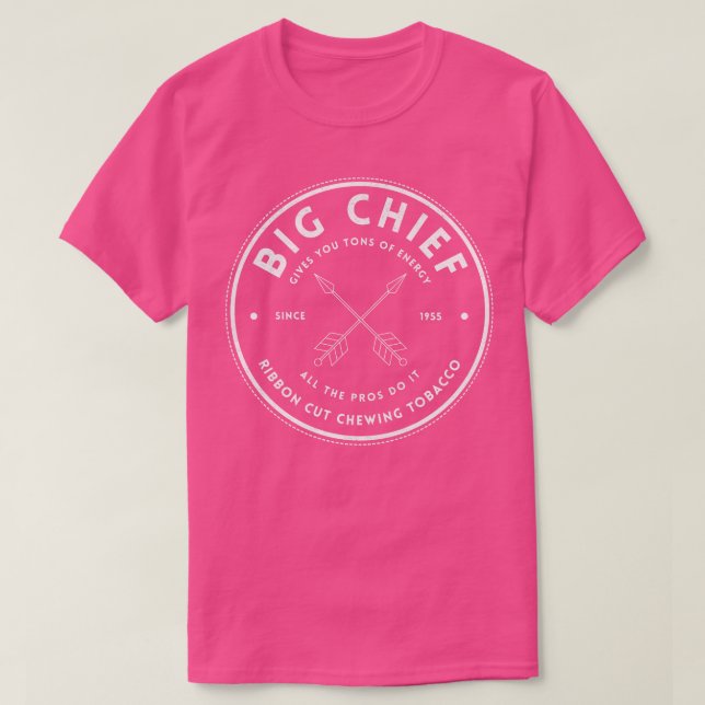 T-shirt Gros Chef Coupe de ruban Tabac à mâcher depuis 195 (Design devant)