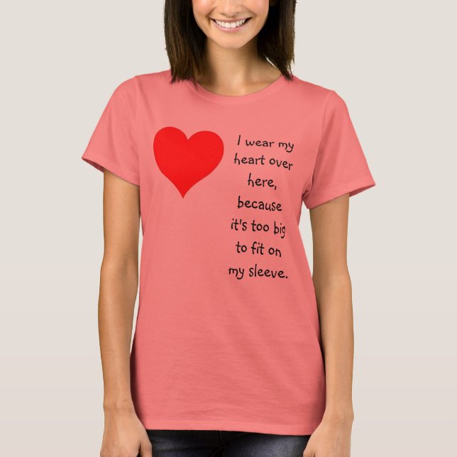 T-shirt Gros coeur (Devant)