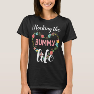 T-shirt Gros Coeur Fleurs Frottant Le Bummy Joyeux Nana So