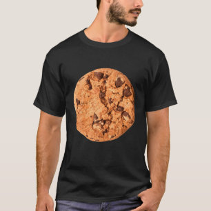 T-shirt Gros Cookie De Chip Chocolat Pour Anniversaire, Co