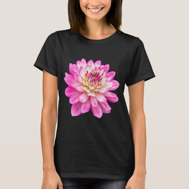 T-shirt Gros Dahlia Rose (Devant)