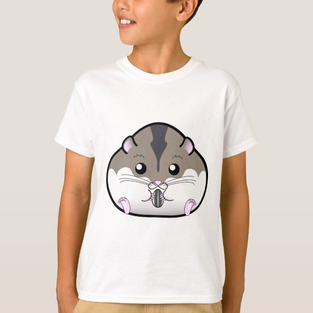 T-shirt Gros hamster nain russe (Devant)