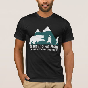 T-shirt Gros hommes offensifs de plaisanterie