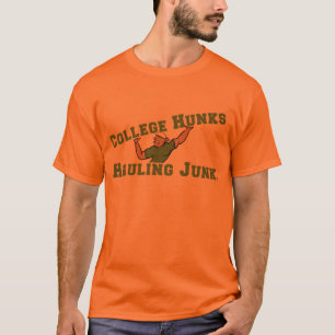 T-shirt Gros morceaux d'université transportant l'ordure
