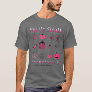 T-shirt Gros Ou Petits Sauvons-Les Tous Les Hal Cancer Du