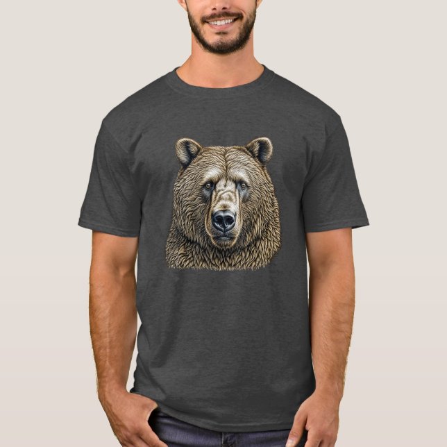 T-shirt Gros ours Brown (Devant)