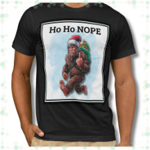 Gros Pied Drôle Sasquatch Ho Ho Nope Noël