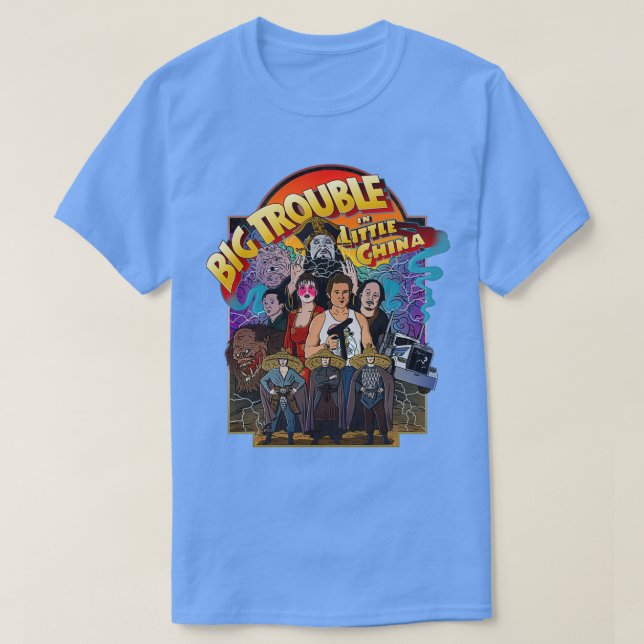T-shirt Gros problème petit (Design devant)