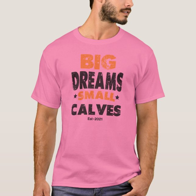 T-shirt Gros rêves Petites Calanques (Devant)