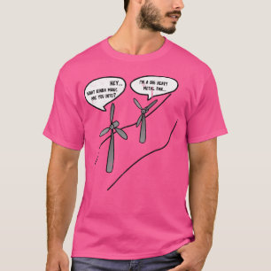 T-shirt Gros Ventilateur Métal Lourd - Turbine Vent Drôle