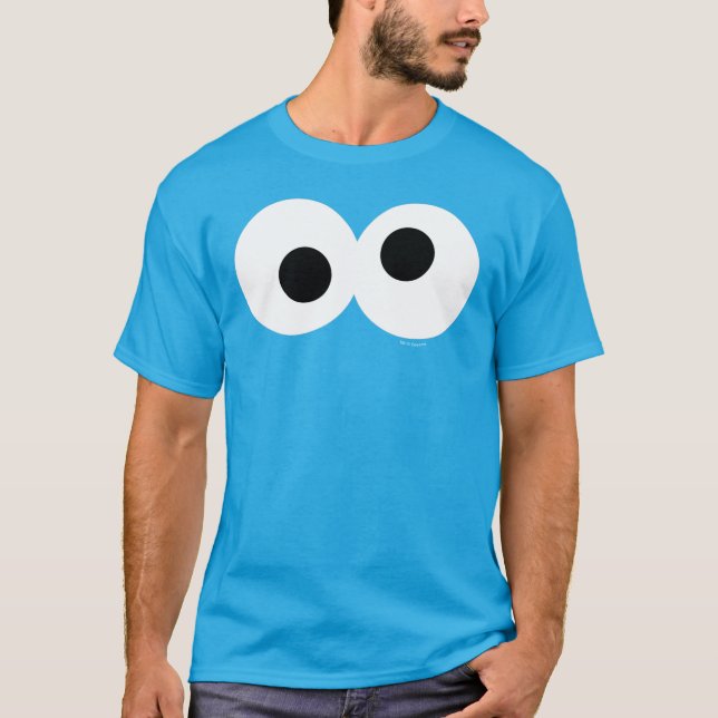 T-shirt Gros visage de Cookies Monster (Devant)