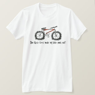 T-shirt Grosse chemise de vélo