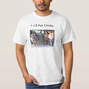 T-shirt Grosse chemise des poussins I <3 [NOUVELLE]