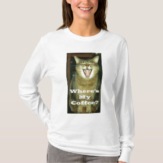 T-shirt Grosse chemise drôle de chat