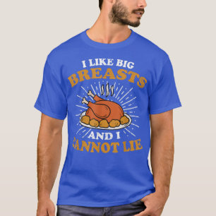 T-shirt Grosse dinde Repas de Repas Fête de plaisanterie H