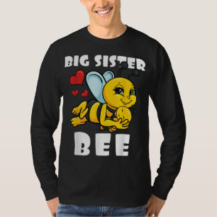 T-shirt Grosse Soeur Abeille Aime Correspondant Vêtements