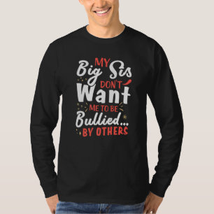 T-shirt Grosse Soeur Drôle Pour Les Frères