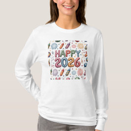 T-Shirt-Großes Neues Jahr 2026 Passende Familie T-Shirt