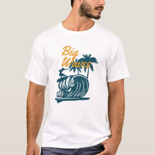 T-shirt Grosses vagues