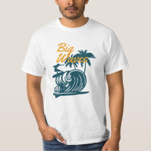 T-shirt Grosses vagues