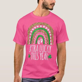 T-shirt Grossesse Faire-part Lucky Leopard Rainbow St Pa