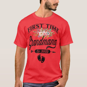 T-shirt Grossesse Faire-part Première fois grand-mère Est
