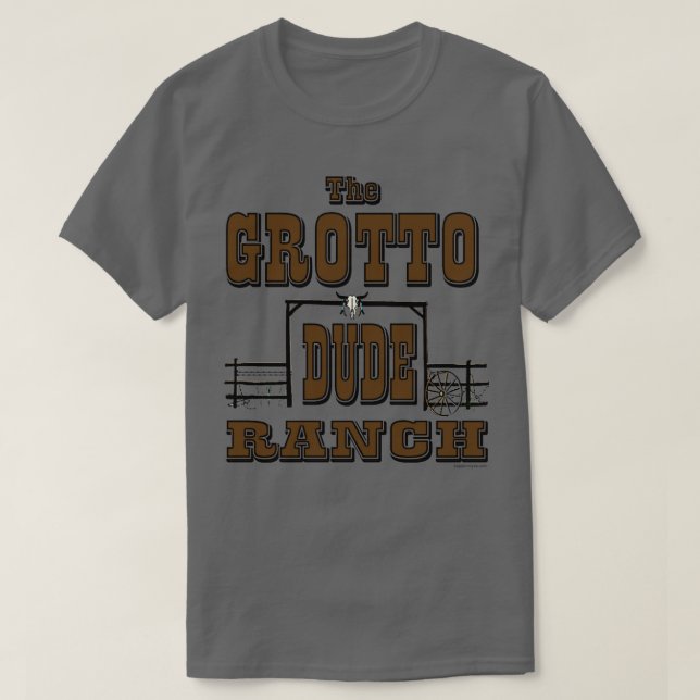 T-shirt Grotto Dude Ranch (Design devant)