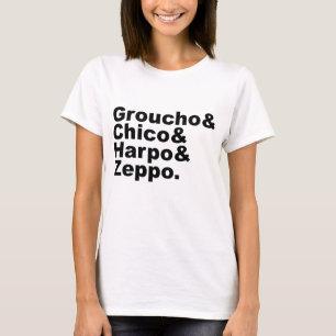 T-shirt Groucho & Chico & Harpo & Zeppo
