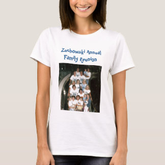 T-shirt groupe - croisière, la Réunion de famille annuelle