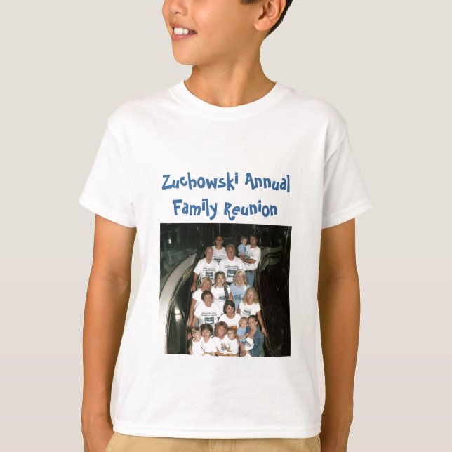 T-shirt groupe - croisière, la Réunion de famille annuelle (Devant)