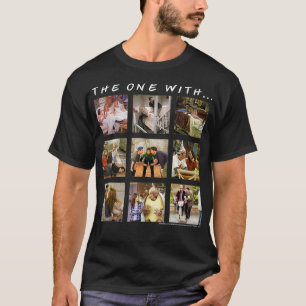 T-shirt Groupe D'Amis A Tiré Celui Avec Des Panneaux De Ca