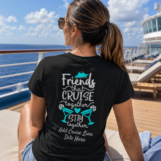 T-shirt Groupe d'amis de l'événement personnalisé qui font