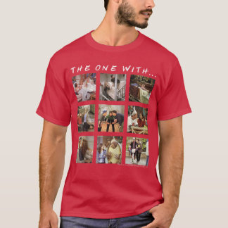 T-shirt Groupe d'amis Shothe One avec panneaux de personna