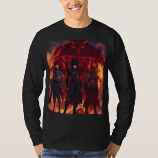 T-shirt Groupe de 5 images démon