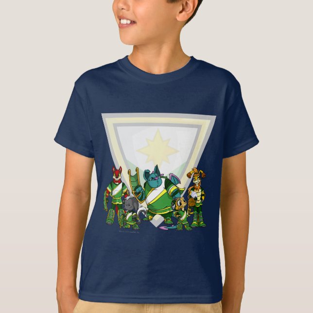 T-shirt Groupe de Brightvale d'équipe (Devant)