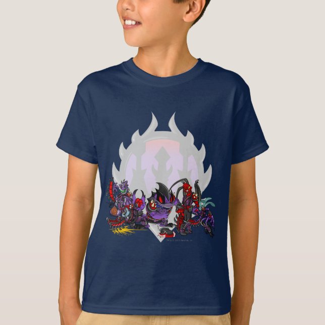 T-shirt Groupe de citadelle de Darigan d'équipe (Devant)