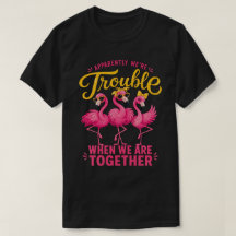 Groupe de copines Sassy Flamingo en folie