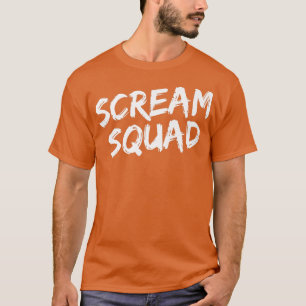 T-shirt Groupe de cris Costume de groupe de plaisir Hallow