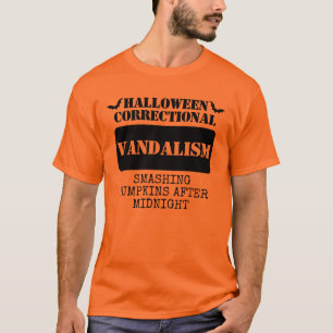 T-shirt Groupe de détenus correctionnels Halloween personn