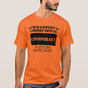 T-shirt Groupe de détenus correctionnels Halloween personn