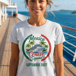 T-shirt Groupe de douane d'embarquement de bateau de l'équ