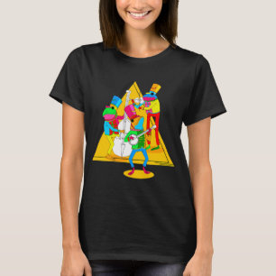 T-shirt Groupe de grenouilles - Au-delà du mur du jardin