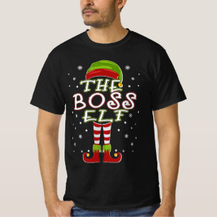 T-shirt Groupe de jumelage de la famille des elfes Boss 20