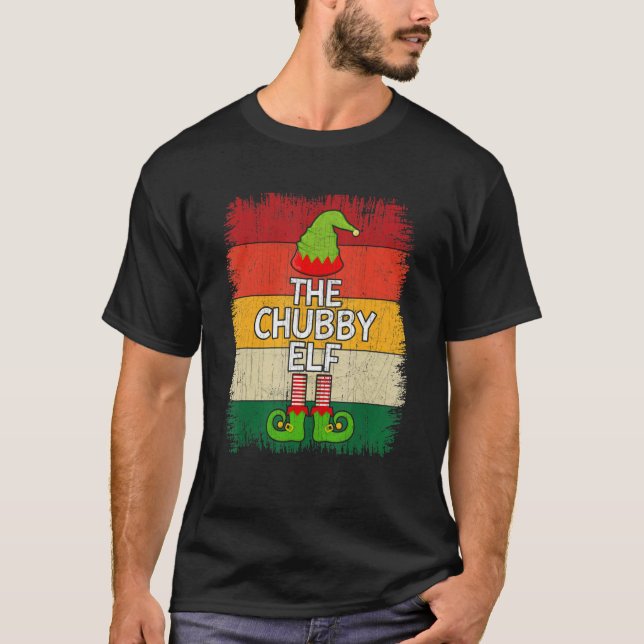 T-shirt Groupe de jumelage Elf de Chubby Noël Paja (Devant)