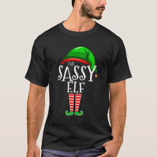 T-shirt Groupe de jumelage famille elé Sassy cadeau de Noë