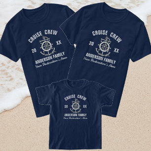 T-shirt Groupe de jumelage nautique de l'équipage de crois