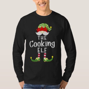 T-shirt Groupe de lutin de cuisine Fête de pyjama de Noël