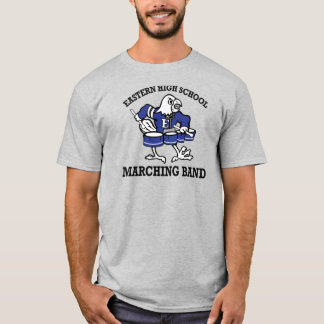 T-shirt Groupe de majorettes Eastern Eagles Retro Unisexe